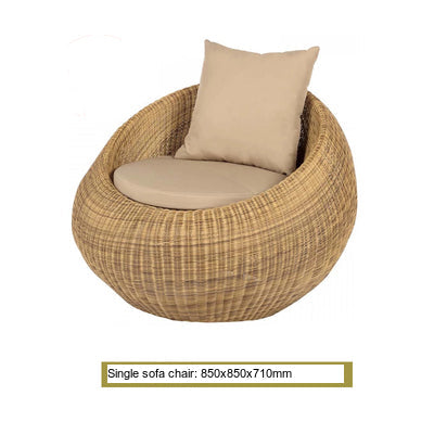 OMONO Valencia Chic Modern Leisure Round Coffee Table Set from OMONO