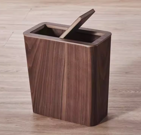 FIRST CLASS CARPENTER Oisin Nordic Wooden Simple Trash Can from FIRST CLASS CARPENTER