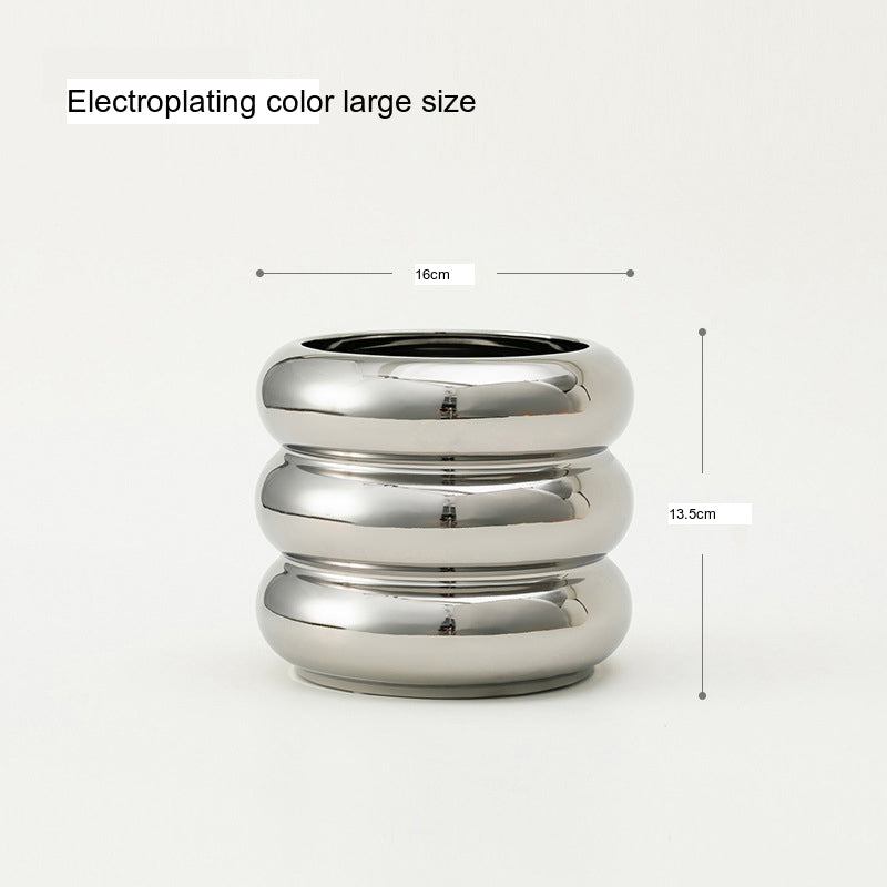 EPIUS Selene Decorative Multi-Function Ceramic Pot Storage Box from EPIUS