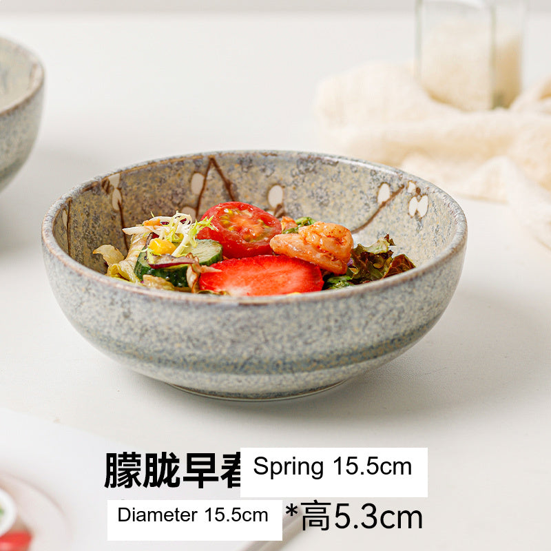 OKADA YAKI Five-Color Noodle Bowl Set from OKADA YAKI