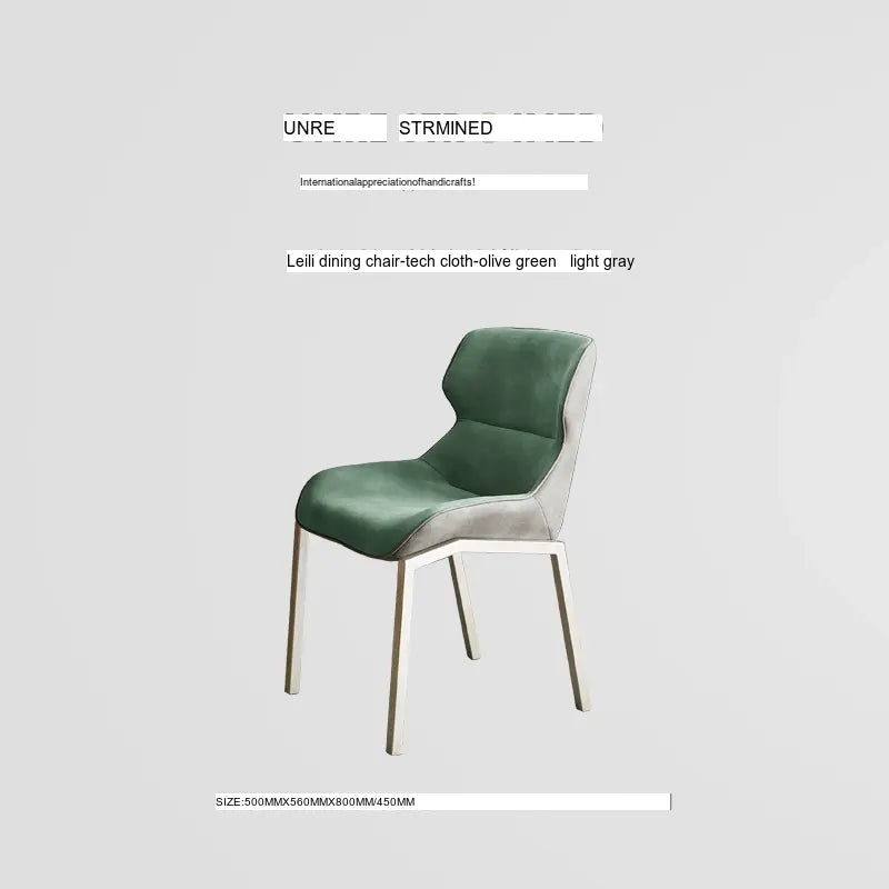 MOXER Sapphira Elegant Plush Design Dining Chair from MOXER
