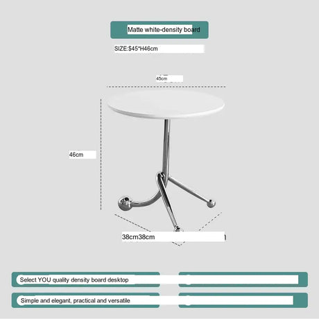 ABOUT WHITE Enzo Elegant Minimalist Coffee Table from ABOUT WHITE