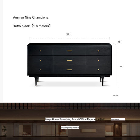 MOYU Isadora Versatile Solid Wood Storage Cabinet from MOYU