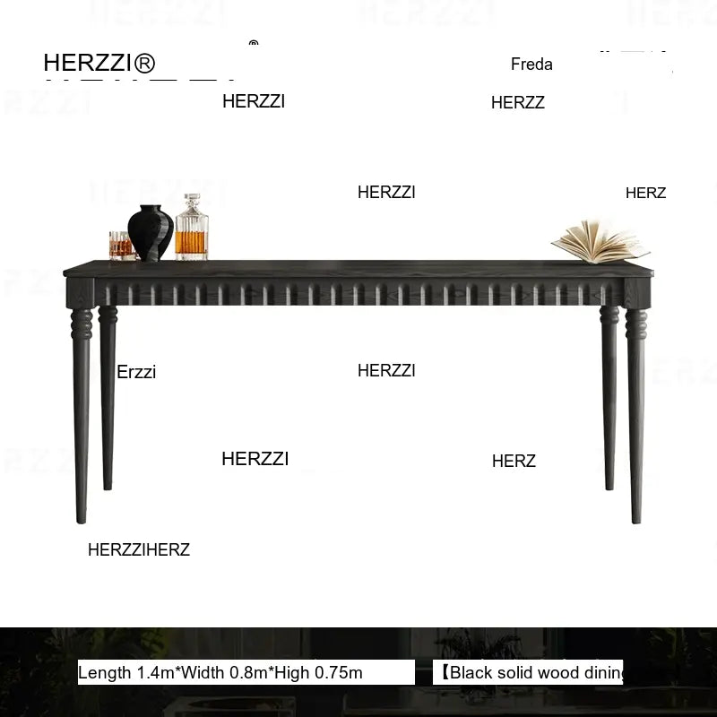 HERZZI Marisol Vintage Rustic Dining Set from HERZZI