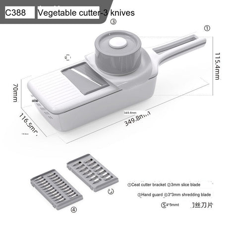 SUCO Amaterasu Versatile Vegetable Shredder Device from SUCO