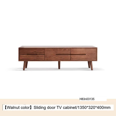GENJI Alaric Solid Wood Storage Cabinet for Nordic Living Room from GENJI