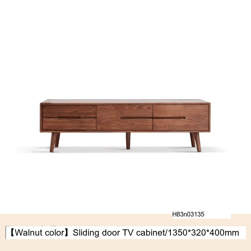 GENJI Alaric Solid Wood Storage Cabinet for Nordic Living Room from GENJI