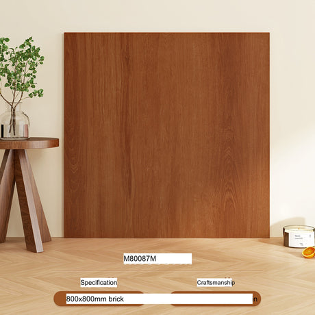 LOFTWELL Aveline Plush Soft Velvet Wood Grain Tile from LOFTWELL