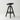 THOUGHTS Serpentine Stylish Rotating High Stool Outdoor Bar Chair from THOUGHTS