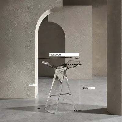 FANYU Aveline Modern Acrylic Butterfly Bar Chair from FANYU