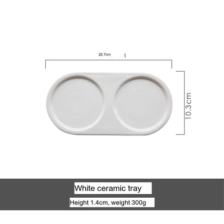 TIANRUN Araceli Sleek Compact Storage Black Mouthwash Set from TIANRUN