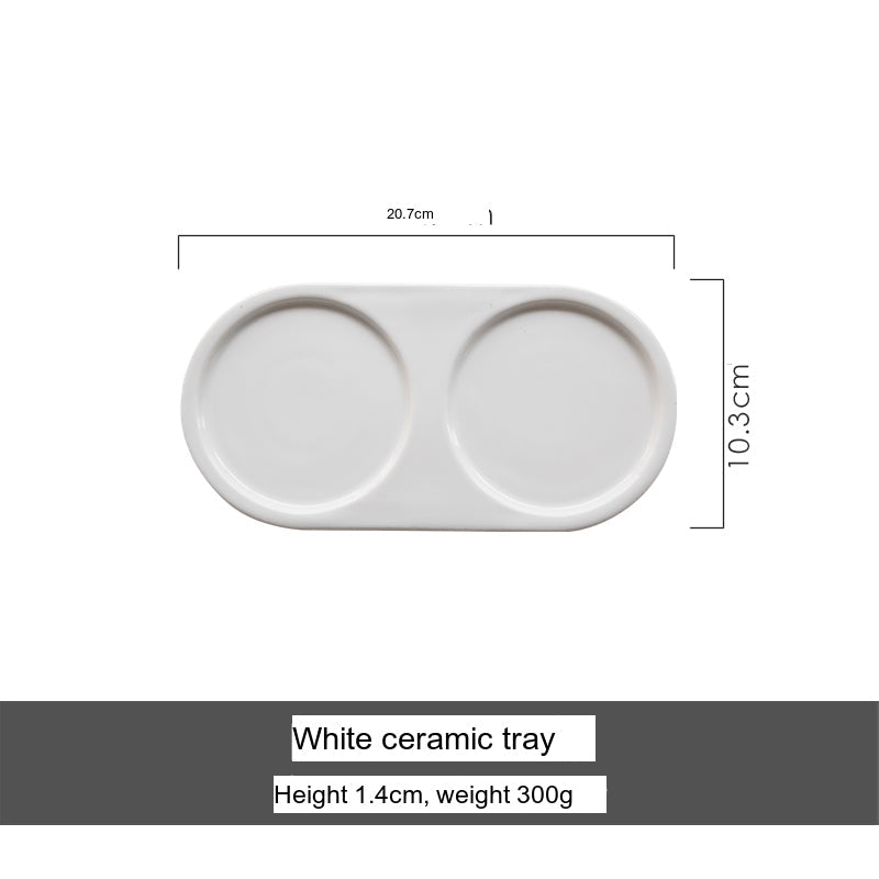 TIANRUN Araceli Sleek Compact Storage Black Mouthwash Set from TIANRUN