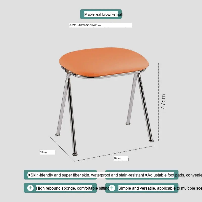 ABOUT WHITE Yensu Minimalist Nordic Shoe Stool from ABOUT WHITE
