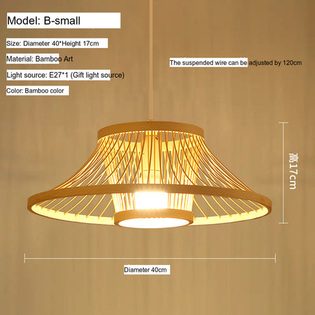 BOJI Hoshiko Elegant Bamboo Light Living Room Lamp from BOJI