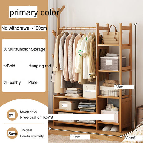 EASYREST Tamsin Elegant Natural Wood Storage Hanger from EASYREST