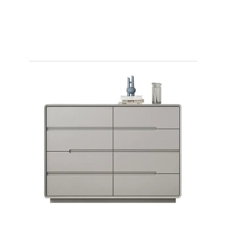 LINYUE Gideon Italian Black Minimalist Multi-Drawer Cabinet from LINYUE