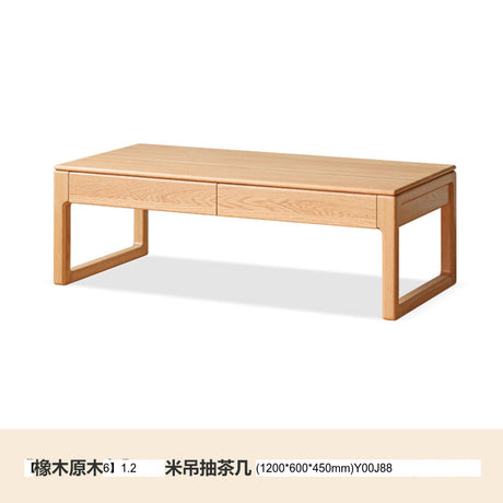 GENJI Harukaze Elegant Solid Wood Tea Table from GENJI