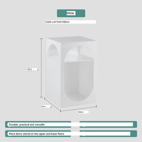 ABOUT WHITE Lianfeng Minimalist Versatile Coffee Table from ABOUT WHITE