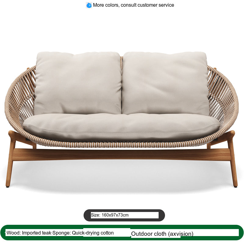 DIME GARDEN Valois Waterproof Sunscreen Outdoor Sofa from DIME GARDEN