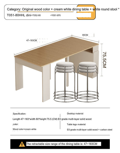 Holly Extendable Dining Table from MODENG