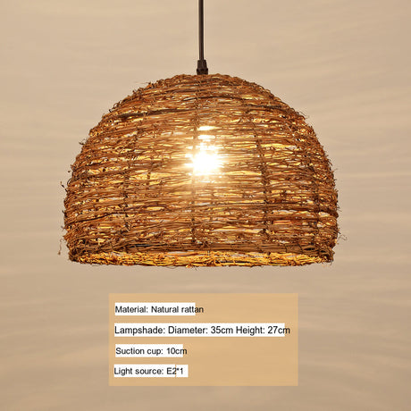 BOJI Haruki Modern Minimalist Woven Ceiling Lamp from BOJI