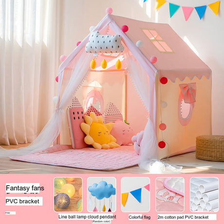 LITTLE DOVE Sapphira Enchanted Indoor Playhouse Tent from LITTLE DOVE