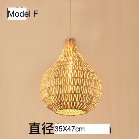 BOJI Kintaro Elegant Bamboo Chandeliers from BOJI