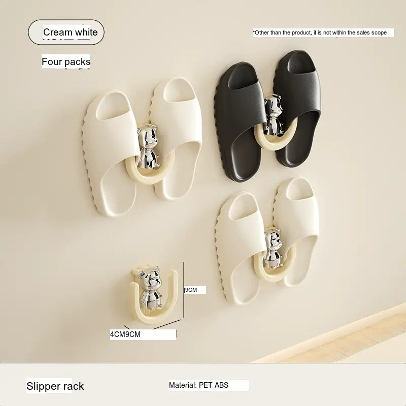 MANDELA Seraphina Versatile Space-Saving Bathroom Slipper Rack. from MANDELA