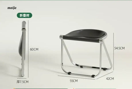 PUMPKIN BOX Foldable Acrylic Makeup Stool from PUMPKIN BOX
