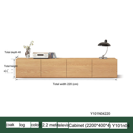 GENJI Lira Elegant Solid Wood TV Cabinet from GENJI