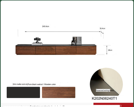 GENJI Takumi Elegant Solid Wood TV Cabinet from GENJI