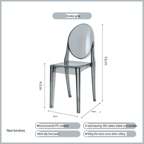 NIYE Leopold Modern Stylish Acrylic Leisure High Chair from NIYE