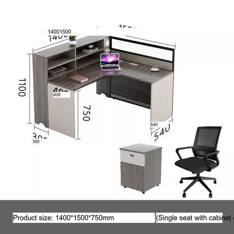 MUTINI Jasper Sleek Modern Office Desk Set from MUTINI