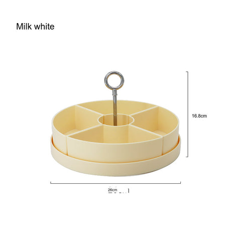 EPIUS Thimbu Elegant Four-Compartment Snack Plate from EPIUS