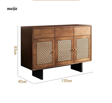 RATTAN CRAFTSMAN Solid Wood Foodside Cabinet from RATTAN CRAFTSMAN