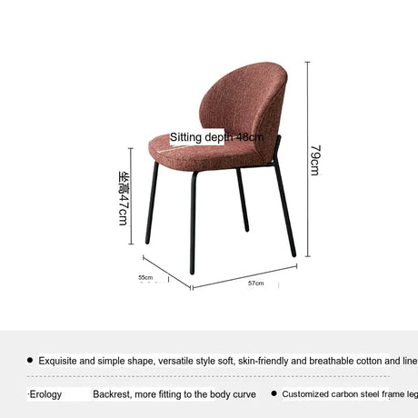 SOOGOOD Lichtenstein Elegant Shell Dining Chair from SOOGOOD