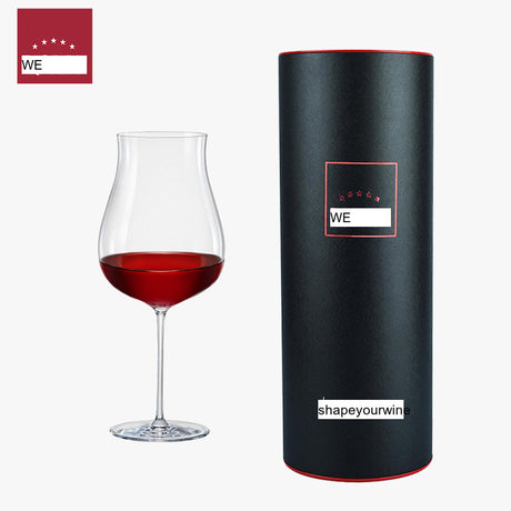 RONA Czech Burgundy Red Wine Glass from RONA