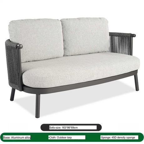 DIME GARDEN KALAHARI Waterproof Sunscreen Teak Balcony Furniture from DIME GARDEN