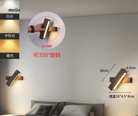 GVG Adjustable Bedroom Wall Sconce from GVG
