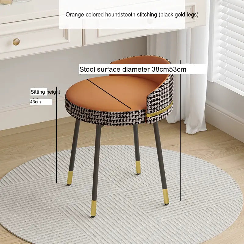 XIMIKA Seraphina Rotating Creamy Luxe Makeup Stool from XIMIKA