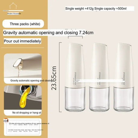 MH Isadora Effortless Pouring Automatic Oil Tank Set from MH