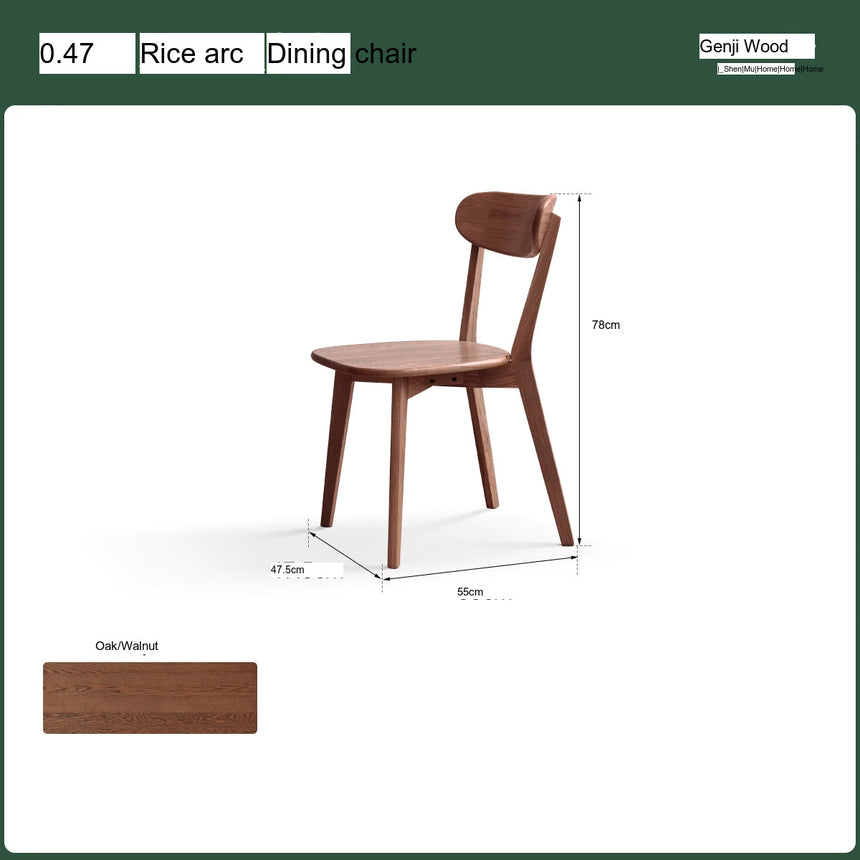 GENJI Hyun-Soo Scandinavian Natural Wood Highchair from GENJI