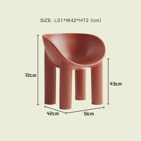 LAZYSPACE Zoey Elephant Legs Chair from LAZYSPACE