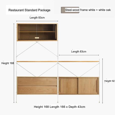 OGI NO RYOHIN Japanese Storage Locker Kitchen and Restaurant Cabinet from HOBBYTREE