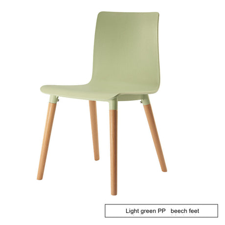 NIYE Isadora Minimalist Plastic Dining Chair from NIYE