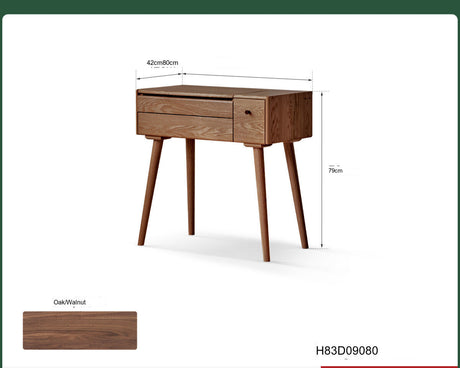 GENJI Callidora Elegant Minimalist Flip Dressing Table from GENJI