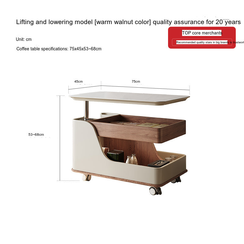 QUANMU Iskandar Modern Simple Multifunctional Coffee Table from QUANMU