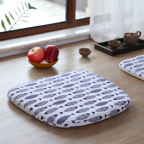 PAULOWNIA Kintaro Breathable Soft Cotton Square Pillow from PAULOWNIA