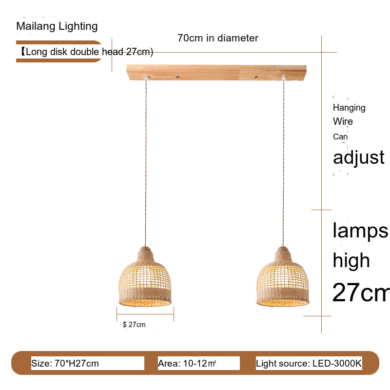MAILANG Haruki Elegant Retro Light Strip - Ceiling Lamp from MAILANG