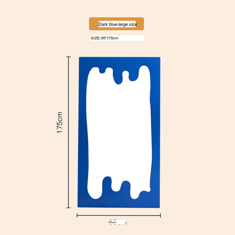 ROOMHOME Emilia Irregular-Shaped Solid Wood Full-Length Floor Mirror from ROOMHOME